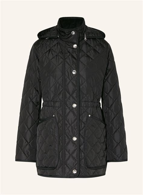 burberry steppjacke damen schwarz|Designer.